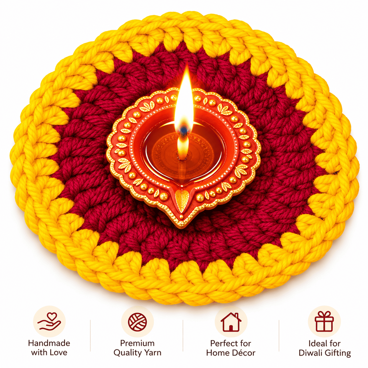 Diya Coaster for Diwali - 2026 Products
